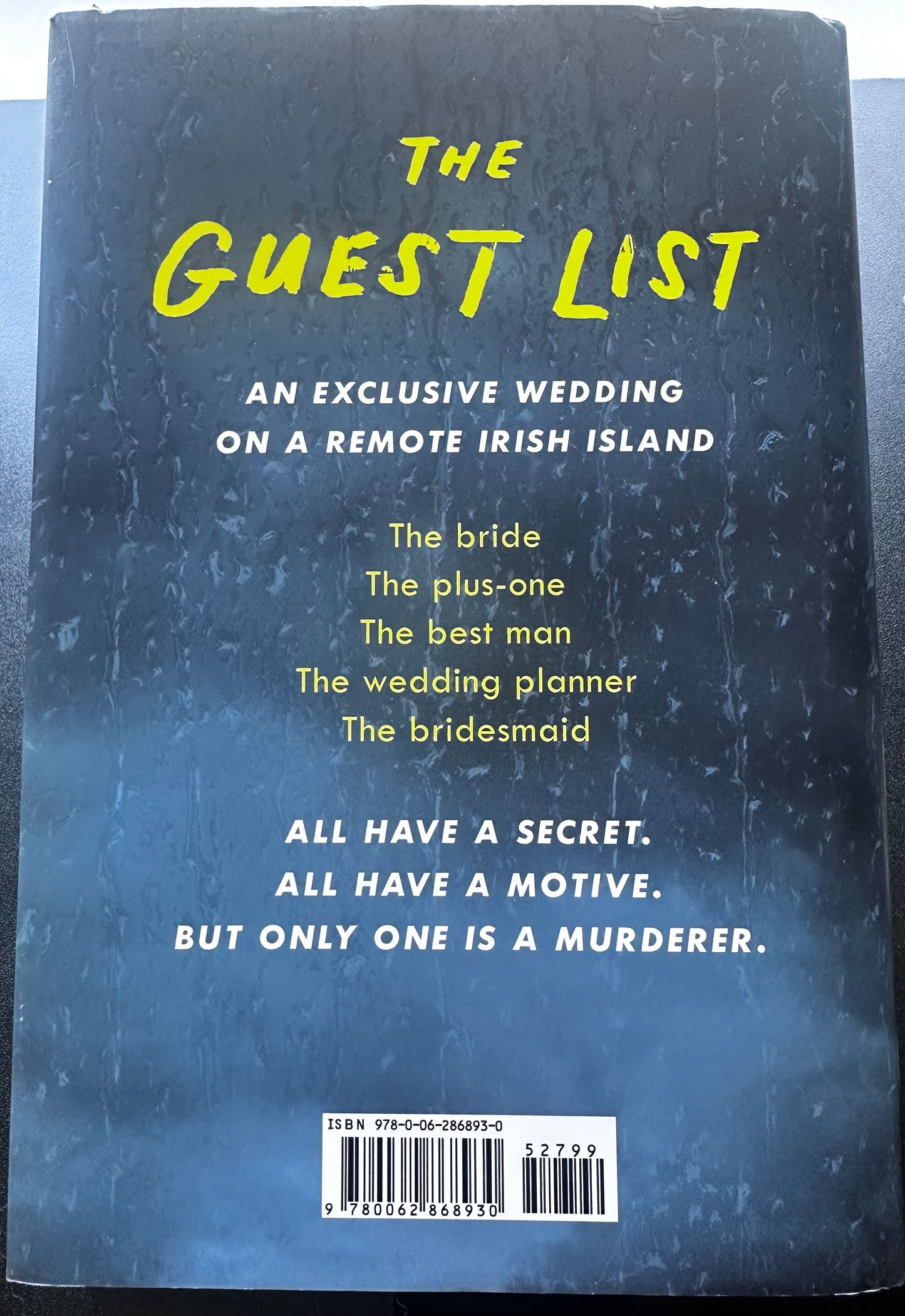 Gently loved- The Guest List by Lucy Foley